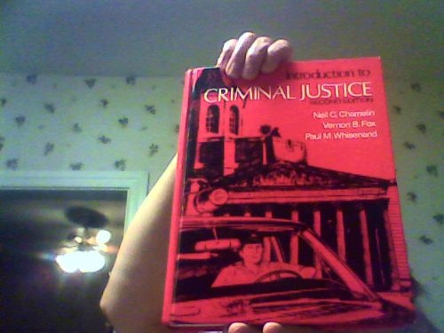 Imagen de archivo de Introduction to Criminal Justice a la venta por Better World Books