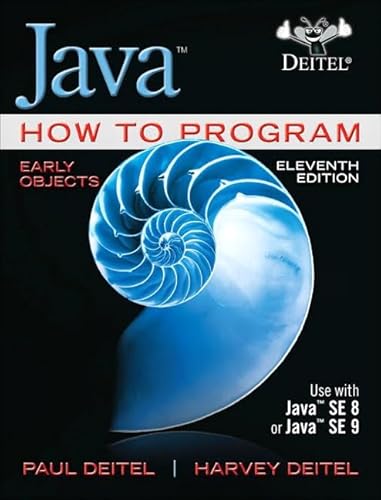 Imagen de archivo de Java How to Program, Early Objects Plus MyLab Programming with Pearson eText -- Access Card Package a la venta por GoldBooks