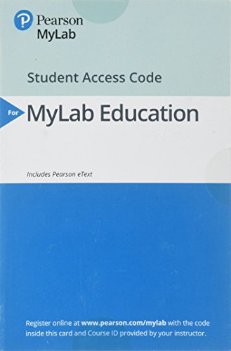 9780134802060: MyLab Education with Pearson eText -- Access Card -- for Elementary and Middle School Mathematics: Teaching Developmentally