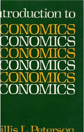 Stock image for Introduction to Economics for sale by Bailey's Bibliomania