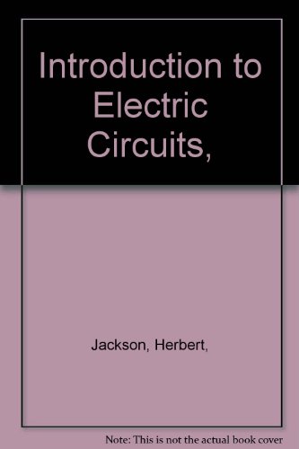 Stock image for Introduction to Electric Circuits, 3rd edition for sale by BookDepart