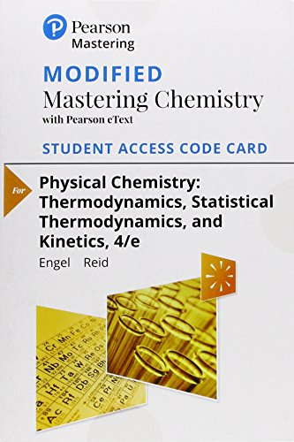 Stock image for Modified MasteringChemistry -- Standalone Access -- for Physical Chemistry: Thermodynamics for sale by Wrigley Books