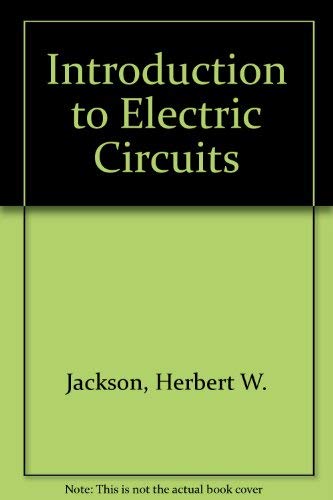 Imagen de archivo de Introduction to Electric Circuits a la venta por Better World Books