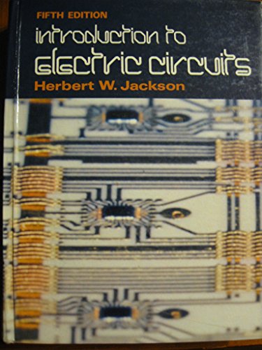 Beispielbild fr Introduction to electric circuits zum Verkauf von Red's Corner LLC