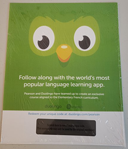 Beispielbild fr Duolingo -- Access Card -- Elementary French (Single-Semester) zum Verkauf von BookHolders