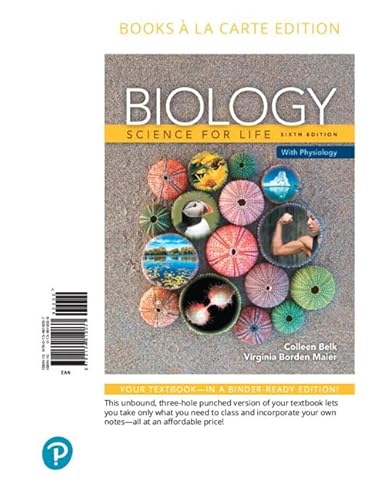 Stock image for Biology: Science for Life with Physiology for sale by GoldenWavesOfBooks
