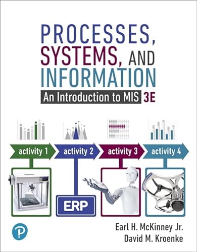Beispielbild fr Processes, Systems, and Information: An Introduction to MIS, Student Value Edition zum Verkauf von Campus Bookstore
