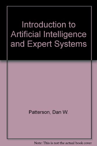 9780134829289: Introduction to Artificial Intelligence and Expert Systems