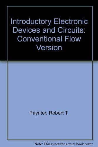 Imagen de archivo de Introductory Electronic Devices and Circuits: Conventional Flow a la venta por HPB-Red