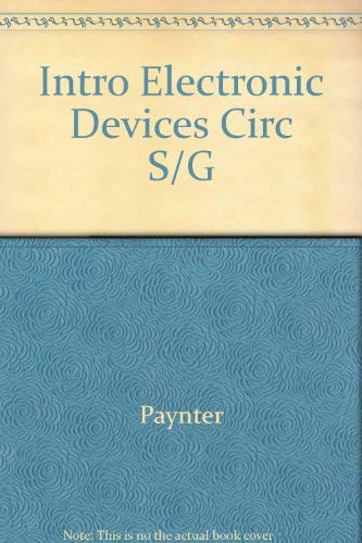 9780134830339: Intro Electronic Devices Circ S/G