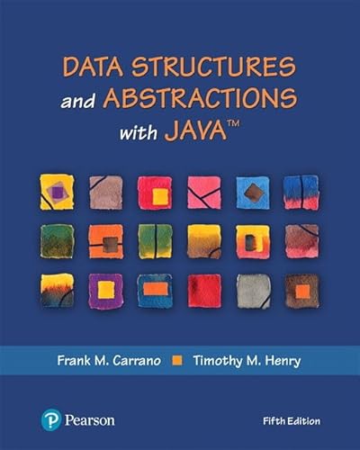9780134831695: Data Structures and Abstractions With Java