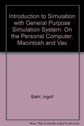 9780134832494: Introduction to Simulation with GPSS: On the PC, Macintosh and VAX