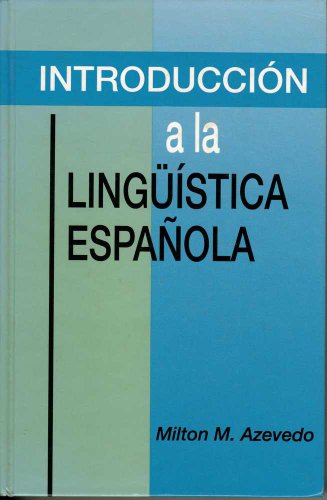 Stock image for Introduccion a LA Linguistica Espanola for sale by Thomas F. Pesce'