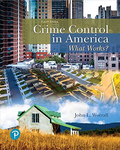 Beispielbild fr Crime Control in America: What Works? (What's New in Criminal Justice) zum Verkauf von BooksRun