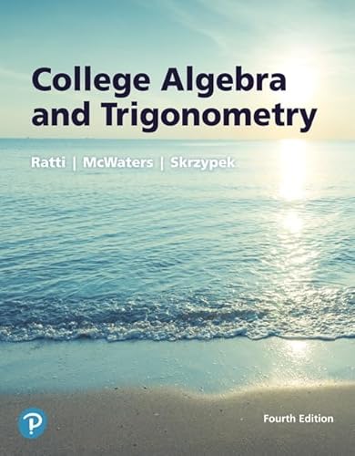 9780134850993: College Algebra and Trigonometry (What's New in Precalculus)