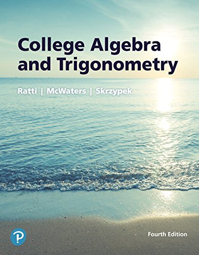 9780134850993: College Algebra and Trigonometry (What's New in Precalculus)