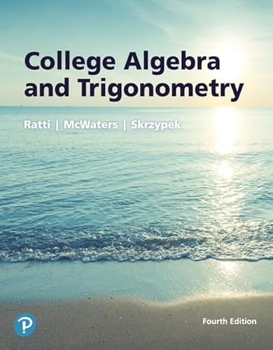 9780134850993: College Algebra and Trigonometry plus MyLab Math with Pearson eText -- 24-Month Access Card Package (What's New in Precalculus)