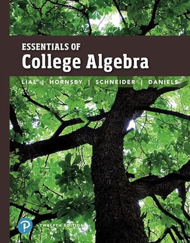 Imagen de archivo de Essentials of College Algebra plus MyLab Math with Pearson eText -- 24-Month Access Card Package (What's New in Precalculus) a la venta por Books of the Smoky Mountains