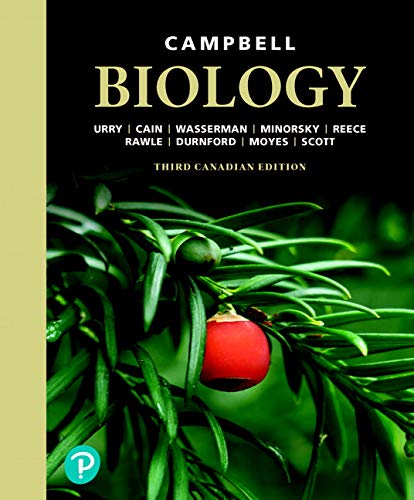 Imagen de archivo de Campbell Biology, Third Canadian Edition (3rd Edition) a la venta por Better World Books: West