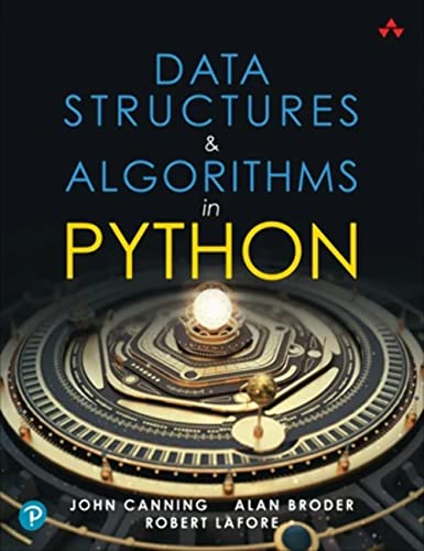 9780134855684: Data Structures & Algorithms in Python (Developer's Library)