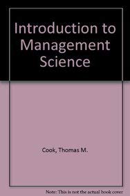 9780134860923: Introduction to Management Science
