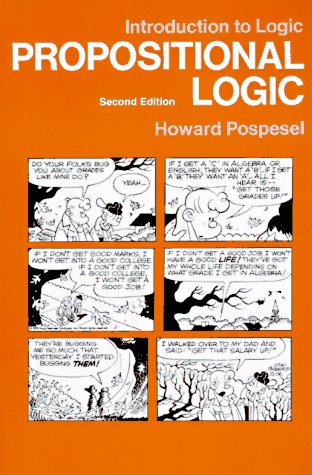 9780134861678: Propositional Logic (v. 1) (Introduction to Logic)