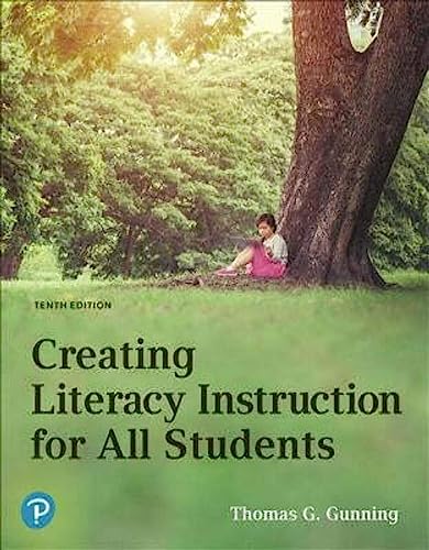 9780134863566: Creating Literacy Instruction for All Students + MyLab Education With Pearson Etext Access Code