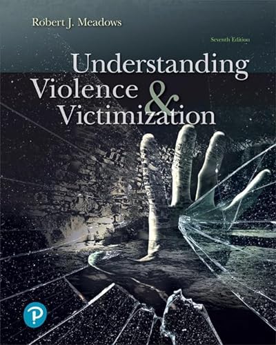 Imagen de archivo de Understanding Violence And Victimization a la venta por Books Puddle