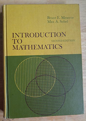 Imagen de archivo de Introduction to Mathematics a la venta por SecondSale