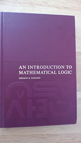 9780134874623: Introduction to Mathematical Logic
