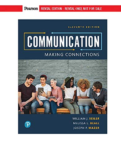Stock image for Communication: Making Connections [RENTAL EDITION] for sale by SecondSale