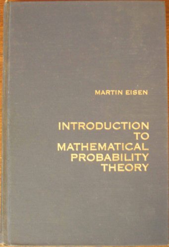 Stock image for Introduction to Mathematical Probability Theory for sale by Basement Seller 101