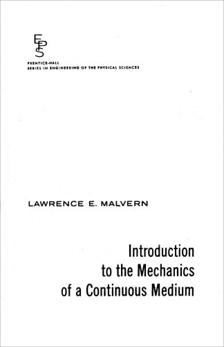 Beispielbild fr Introduction to the Mechanics of a Continuous Medium zum Verkauf von BooksRun
