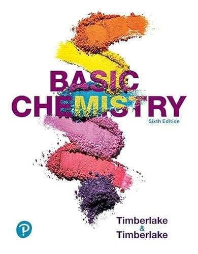 Imagen de archivo de Basic Chemistry a la venta por BooksRun