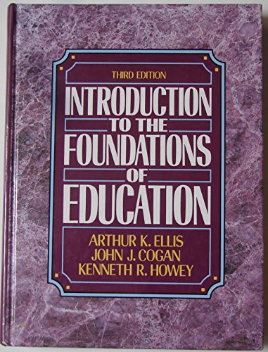 Beispielbild fr Introduction to the Foundations of Education, third edition zum Verkauf von RiLaoghaire