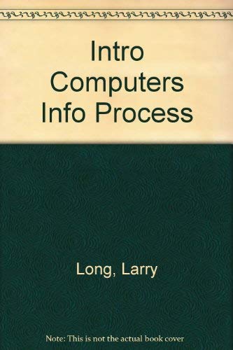 Stock image for Introduction to Computers and Information Processing for sale by BookHolders