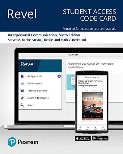 Stock image for Revel for Interpersonal Communication: Relating to Others -- Access Card for sale by Textbooks_Source