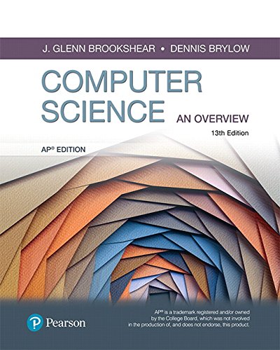 Imagen de archivo de Computer Science An Overview AP Edition a la venta por SecondSale