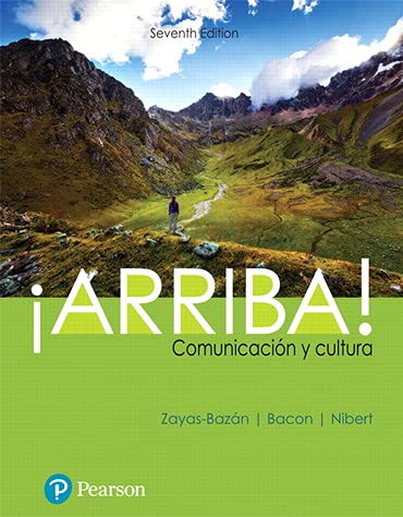 Stock image for Annotated Instructor's Edition for arriba! : Comunicacin Y Cultura, 7th Edition for sale by Mahler Books