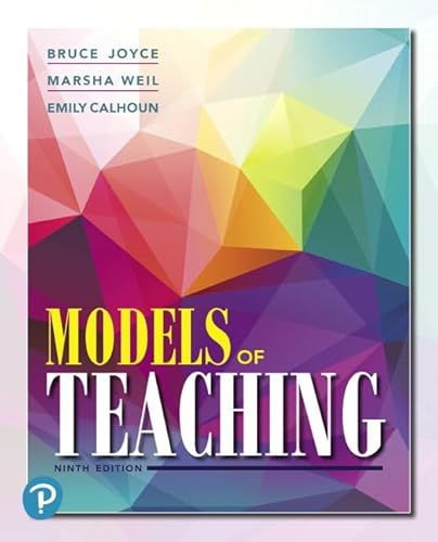 Stock image for Models of Teaching for sale by HPB-Red