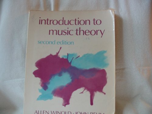 Stock image for Introduction to Music Theory for sale by Better World Books