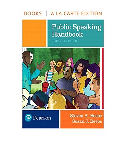 Beispielbild fr Public Speaking Handbook -- Loose-Leaf Edition (6th Edition) zum Verkauf von HPB-Red