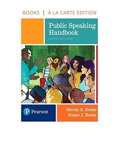 Stock image for Public Speaking Handbook -- Loose-Leaf Edition (6th Edition) for sale by HPB-Red