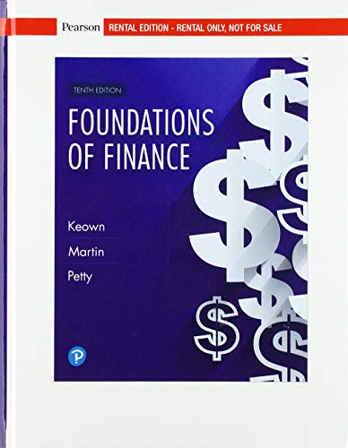 9780134897264: Foundations of Finance