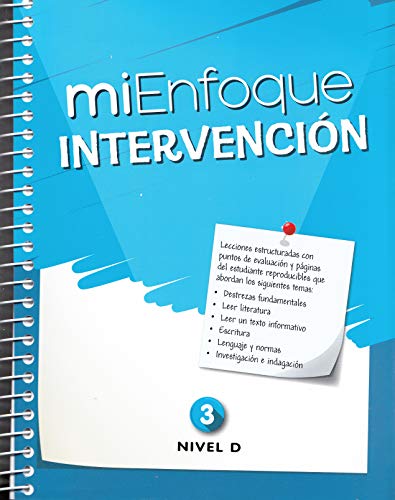 Imagen de archivo de miEnfoque Intervencion Teachers Guide (Grade 3) Nivel D a la venta por Big River Books