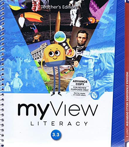 Beispielbild fr Savvas: myView Literacy, Grade 3.3, Volume 3, Unit 3: Teacher's Edition (2020 Copyright) zum Verkauf von ~Bookworksonline~