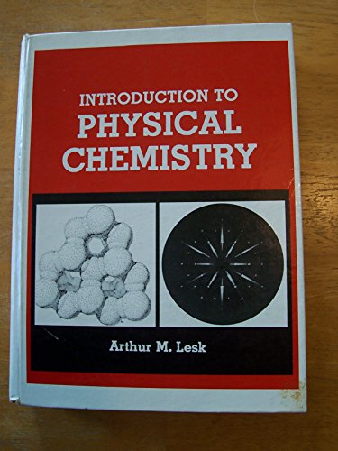 Beispielbild fr Introduction to Physical Chemistry. zum Verkauf von Plurabelle Books Ltd