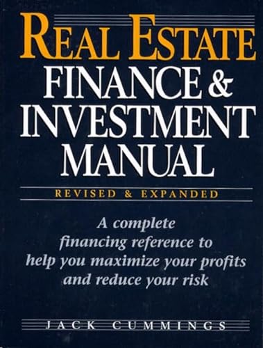 Stock image for Real Estate Finance and Investment Manual for sale by Orion Tech