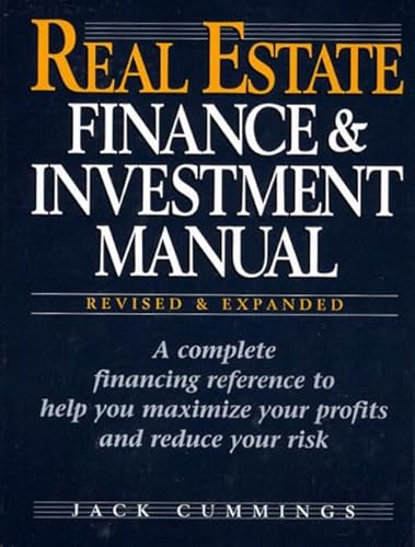 Stock image for Real Estate Finance & Investment Manual for sale by ThriftBooks-Atlanta