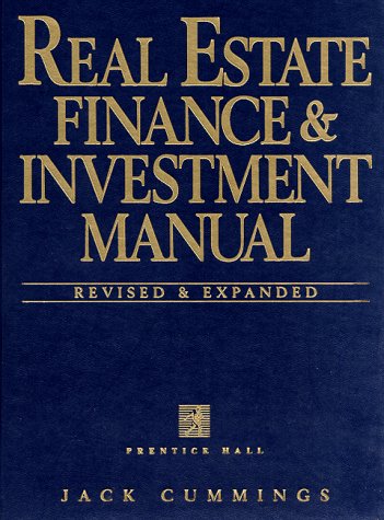 9780134933962: Real Estate Finance & Investment Manual